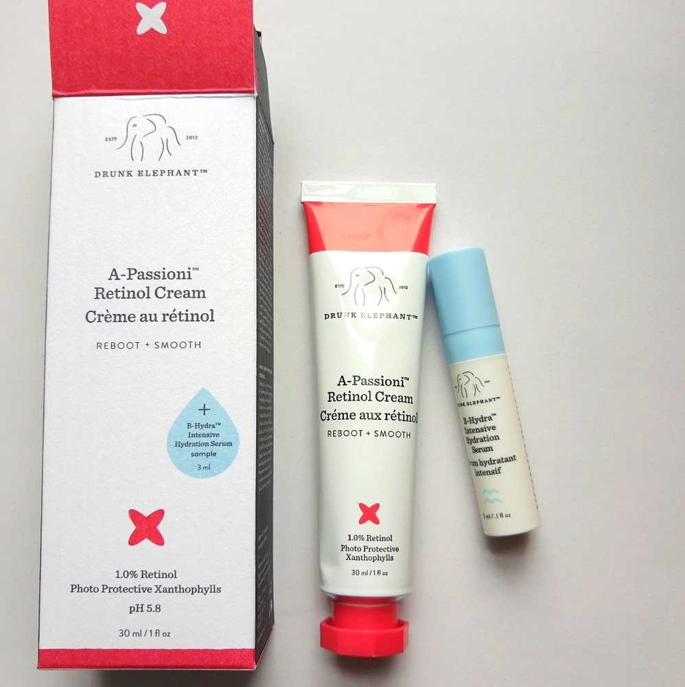 Drunk Elephant A-Passioni Retinol Cream + B-Hydra
